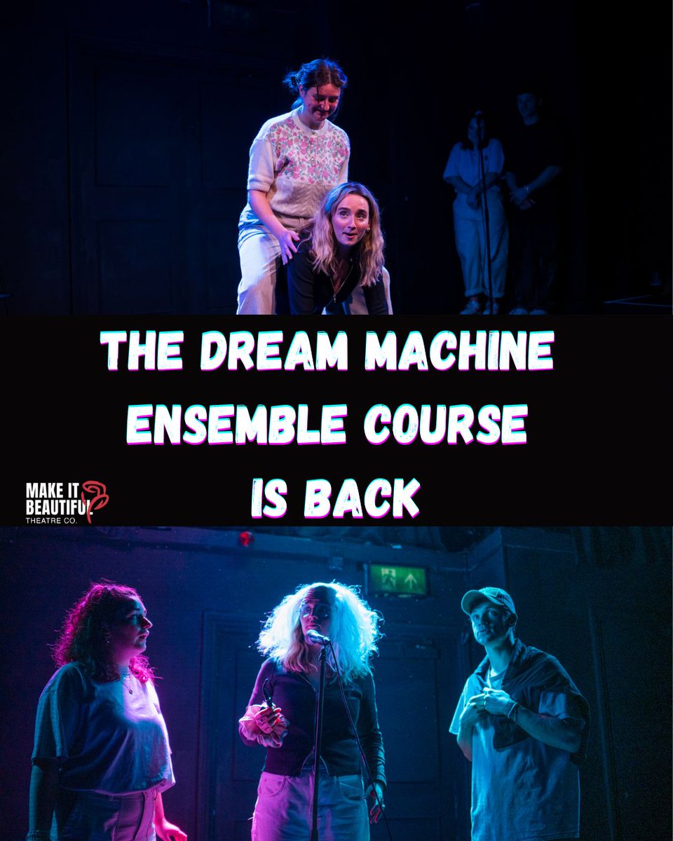 🚨The Dream Machine Ensemble Course is back!

Our long-form improv course, that teaches the wonderful methods of our show.

🗓️Deadline for submissions is this Saturday 1st March

✏️Sign up now and join the magical chaos!
docs.google.com/forms/d/e/1FAI…