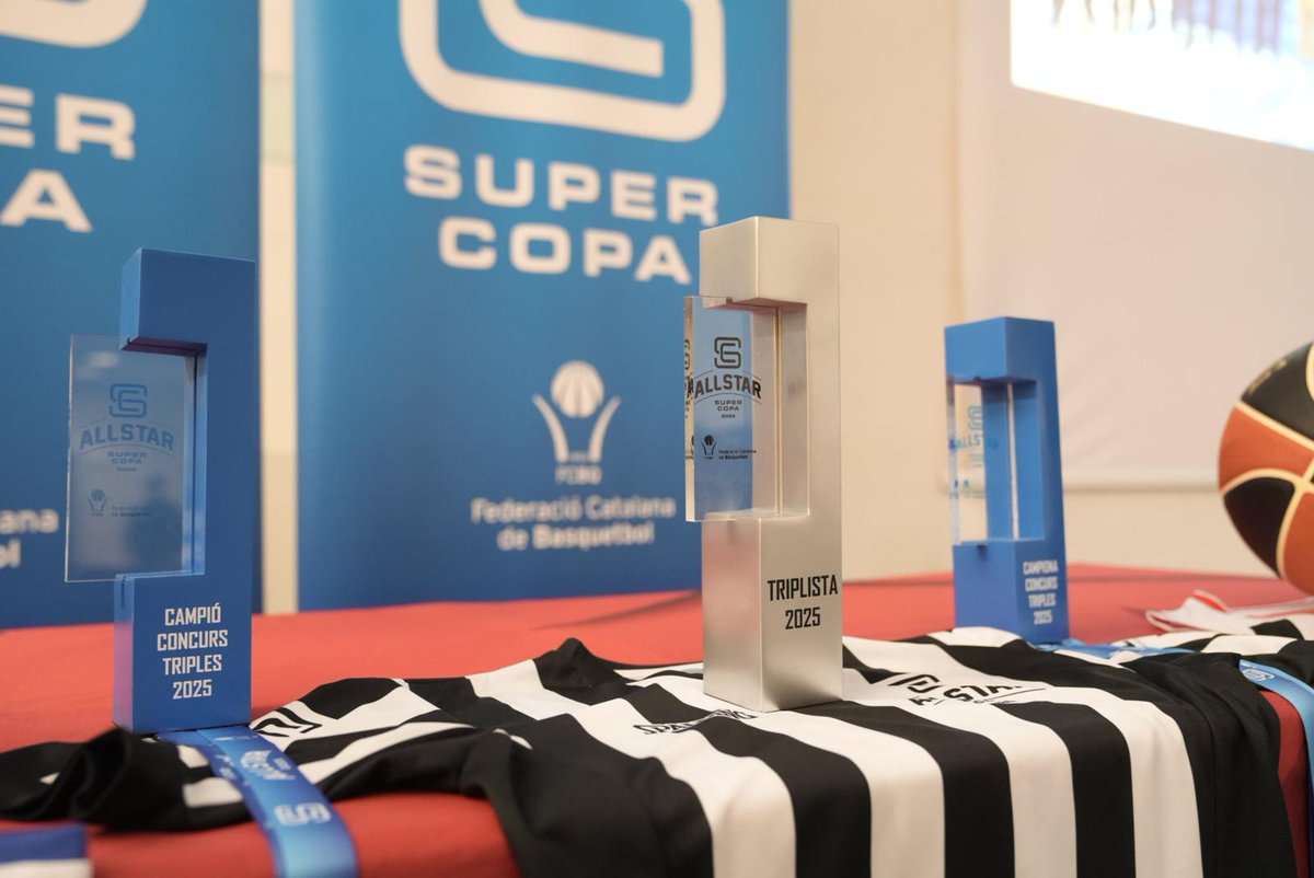 🔛 En marxa, des del Parc Esportiu Municipal de Cerdanyola del Vallès, la presentació oficial de l'ALLSTAR ⭐ 2025 de la #SuperCopaBQ!