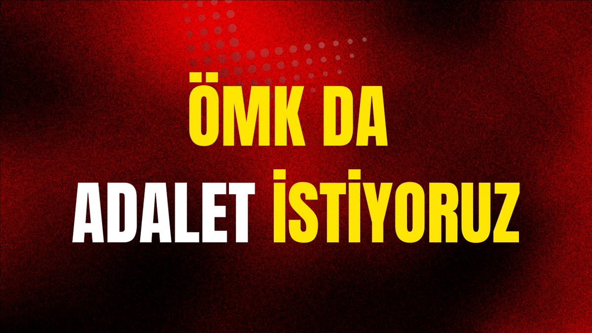 Adalet herkese
#ÖMKyıllarımızıgeriver