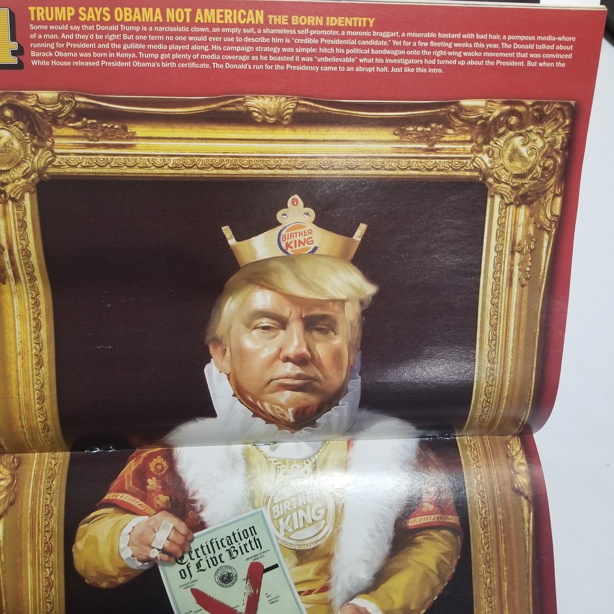 RupyBloop's tweet image. God damn it. And yet this was the cover for the same issue. MAD was too pure for this world.