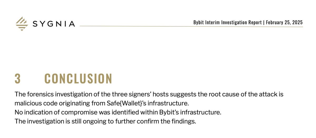 So... Lazarus stole $1,500,000,000 from Bybit by hacking the Safe{Wallet} web experience, which was hosted on *cloud,* rather than served by smart contracts (just as I predicted).

Our industry was crashed UNNECESSARILY. We must demand FAKE "onchain" ends TODAY.