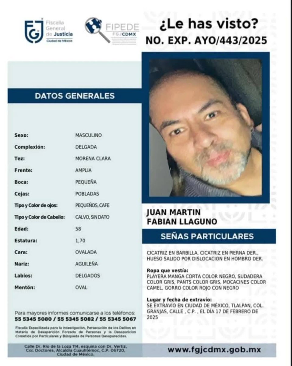 BRIGADACULTURAL's tweet photo. Continuamos pidiendo su colaboración para localizar a @JUMAyJONY nuestro compañero que ya tiene varios días desaparecido, cualquier información para localizarlo lo agradeceremos. https://t.co/fOxk7JXYY3