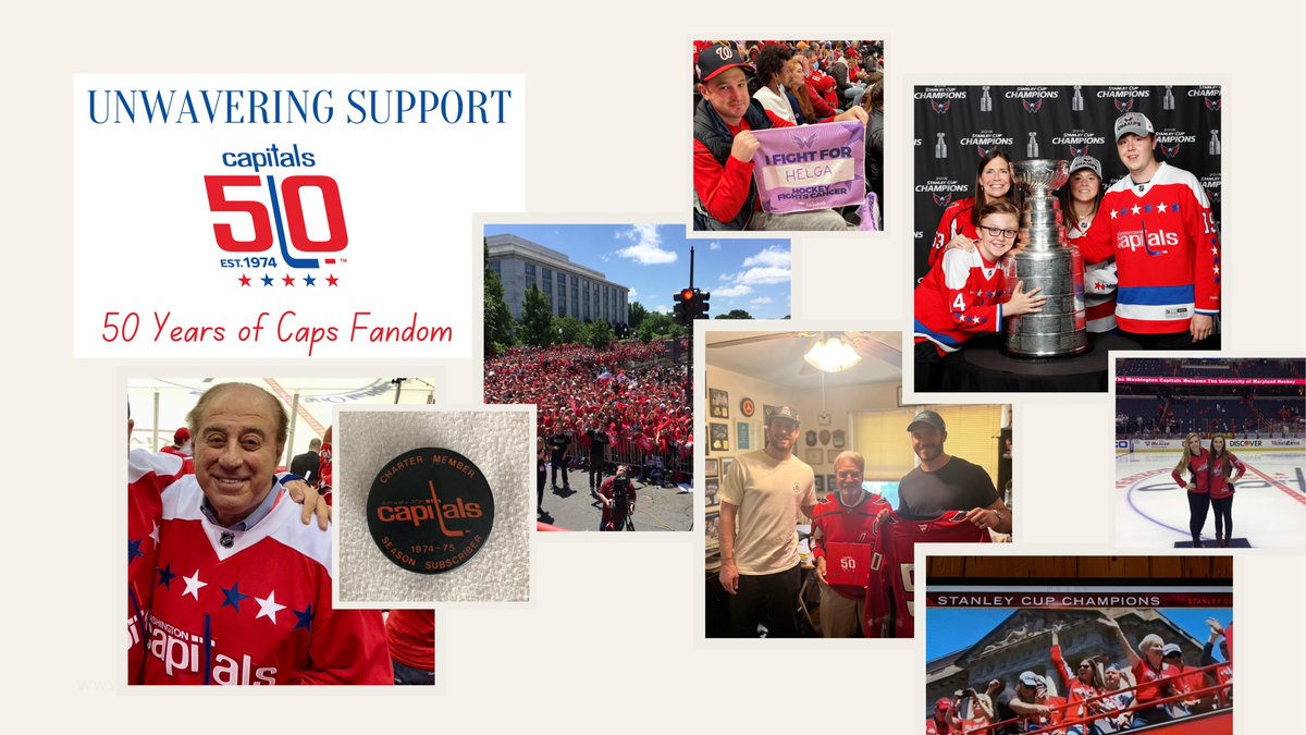 THREAD: In honor of the <a href="/Capitals/">Washington Capitals</a> 50th Anniversary, <a href="/HayleySalvator3/">Hayley Salvatore</a> spoke with several of the <a href="/Capitals/">Washington Capitals</a> 36 original season-ticket account holders. They reflect on 50 years of supporting the team in articles for washcaps.com as well as in this year's W Magazine:
