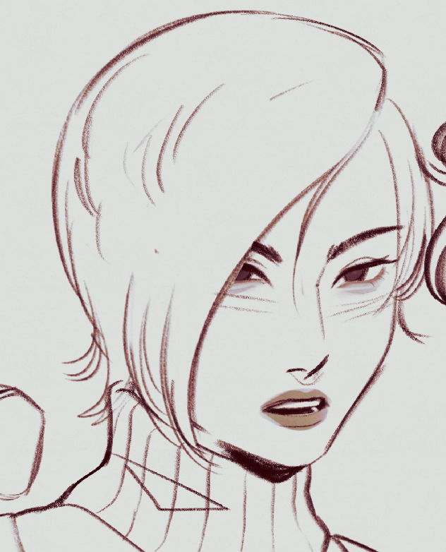 「recent sketch of ada vs from almost 2 ye」|Kuki ☆ Working on April c0mms (3/16)のイラスト