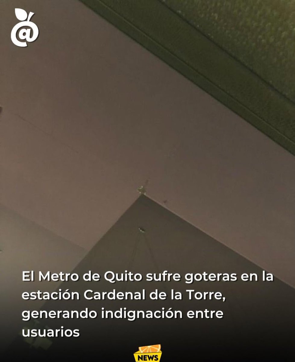 Mantenimiento Metro de Quito: Una de cal - Una de arena 

 El Metro de Quito la madrugada del domingo 16 de febrero realizó la reparación de las rieles en la estación El Recreo. Reconozco que esta acción hace que los quiteños vayamos seguros a nuestros destinos. 

🤔 Pero ahora