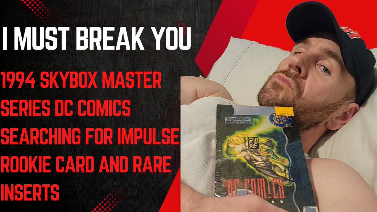 Hey, the guy who owns this site is a Nazi. Anyway, searching for Impulse rookie cards at 1pm Pacific over on IMBY, come watch!
(Unless you're a Nazi, then maybe just fuck off)
youtube.com/live/n61rLKvyI…