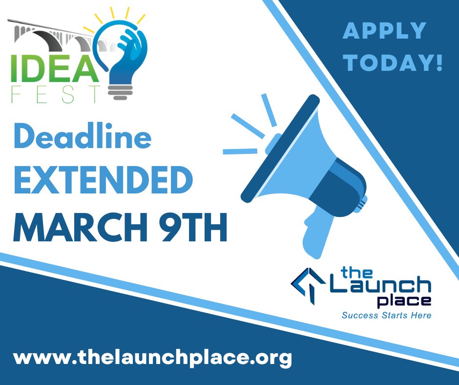 Are you stressed about meeting this weekend's application deadline to pitch at IdeaFest? Great news! We've extended the deadline to March 9th at 11:59pm!
Click the link to apply!
f6s.com/ideafest-2025/…

#IdeaFest #pitchcompetition #earlystagecapital