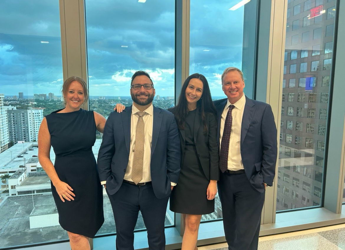 tkklawfirm's tweet photo. Attorneys Tim Tomasik, Loren Legorreta, and Elaina Stevens secured a $6.98 million verdict in a no-offer case for a man who suffered traumatic brain injuries after a near-fatal blow to the head by a nightclub security guard in Florida. 

Learn more:  https://t.co/RLS4hufDwQ https://t.co/Ww4rajUytQ