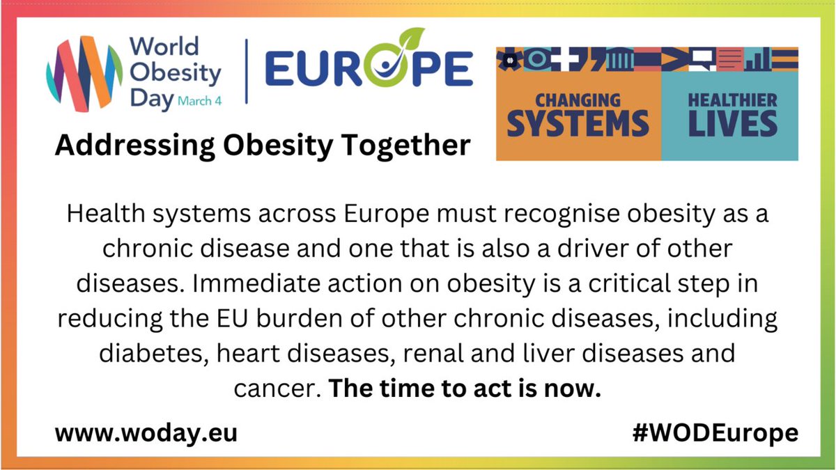 ICPO (@icpobesity) on Twitter photo With our annual theme of #AddressingObesityTogether along with the <a href="/WorldObesityDay/">World Obesity Day</a> 2025 theme "Changing Systems : Healthier Lives" we have really seen a collaboration of people working together to try and accelerate the call to action to all policy makers who can create change. With our annual theme of #AddressingObesityTogether along with the <a href="/WorldObesityDay/">World Obesity Day</a> 2025 theme "Changing Systems : Healthier Lives" we have really seen a collaboration of people working together to try and accelerate the call to action to all policy makers who can create change.