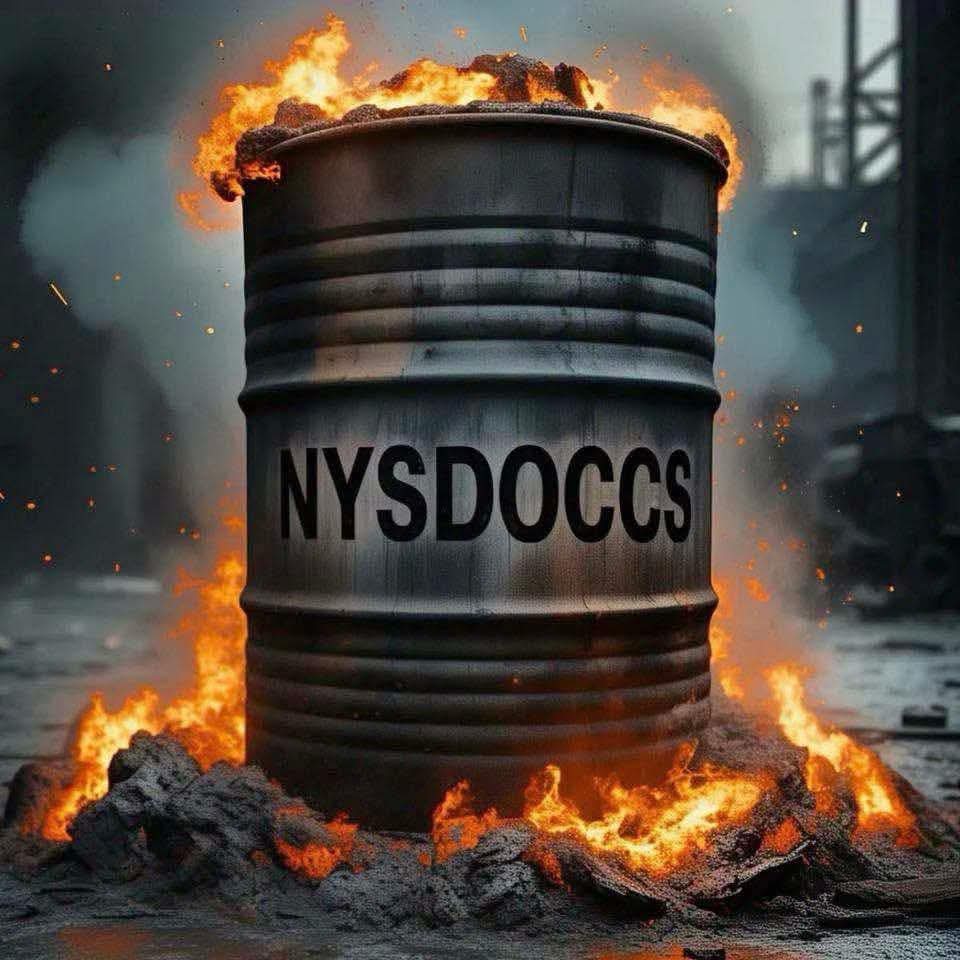 seaglassbitch's tweet photo. NY State Corrections is in shambles. 40 out of the 42 state prisons have had their officers walkout on a Wildcat strike, to fight for safer working conditions.  And Governor Hochul could care less.

#hochul  #HochulsGottaGo  #NYstatecorrections #wildcatstrike #repealthehaltact https://t.co/Q0tbroQRwO