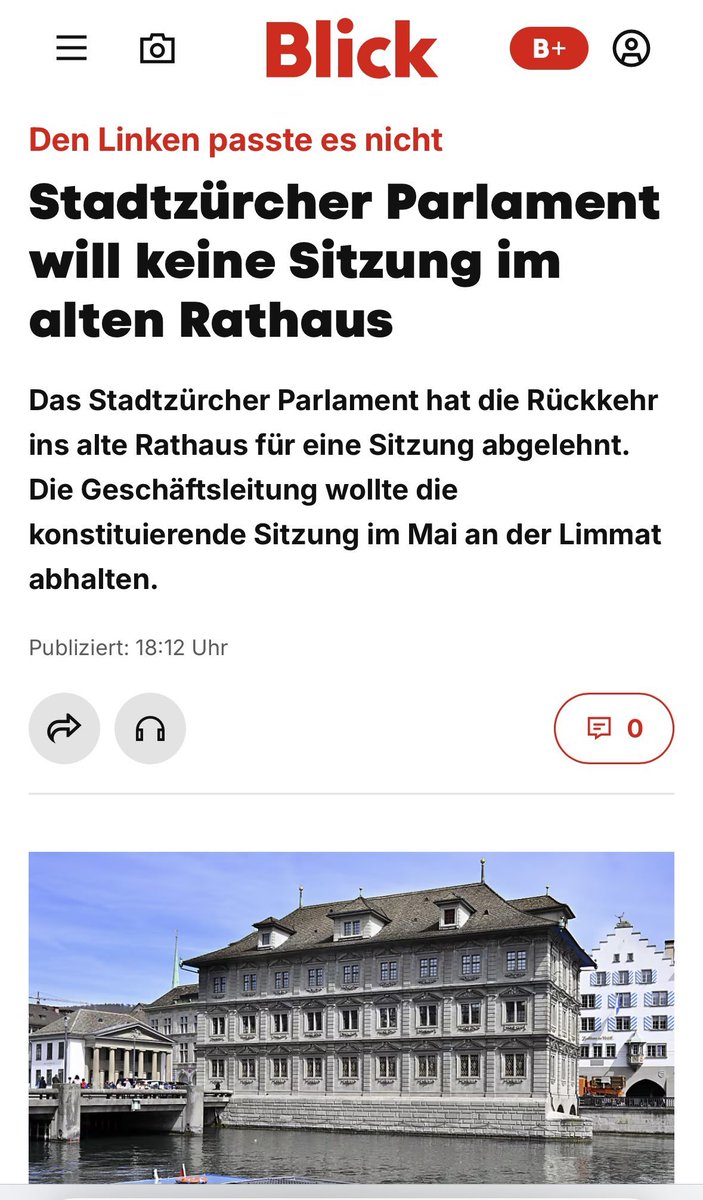 Christian Häberli, vo Seebach - trotzdem unbequem (@c_haeberli_8052) on Twitter photo Dank dem Beschlussantrag der <a href="/al_zuerich/">Alternative Liste Zürich</a> gibt es auch dieses Jahr keine privat finanzierte mehblau-Zeremonie bei der Wahl des neuen Gemeinderatspräsidenten. Dank dem Beschlussantrag der <a href="/al_zuerich/">Alternative Liste Zürich</a> gibt es auch dieses Jahr keine privat finanzierte mehblau-Zeremonie bei der Wahl des neuen Gemeinderatspräsidenten.