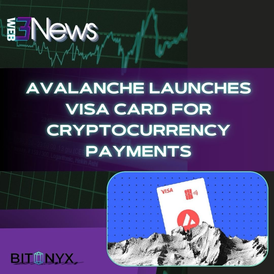 BitOnyx_AI's tweet photo. Owners will be able to use AVAX, Wrapped AVAX, as well as USDT and USDC stablecoins for both online and offline payments.
$BTNYX $ETH $btc  #bitonyx #btc #BTC #dfinity #binance #Shiba #xrp #solana #DeFi #xrp  #xrpl #Bitcoin https://t.co/HaoJ4AEBsW