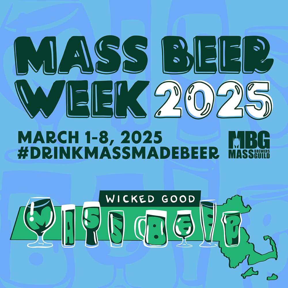 March 1-8 is #MassBeerWeek

Beer releases, limited edition pint glasses, tastings, tours, beer and food pairings, live music and more are happing throughout the Bay State

Highlights here: massbrewbros.com/join-the-state…

Complete event listing Here: massbrewbros.com/events/month/2…