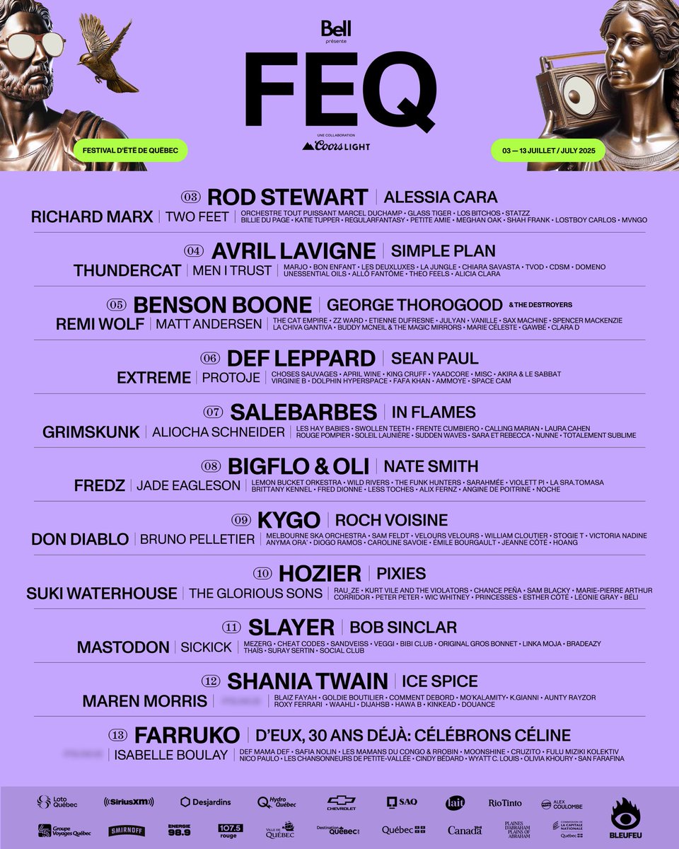 Avril Lavigne (@avrillavigne) on Twitter photo Quebec City, we are coming for you at FEQ!!!! This is gonna be an insane summer! See you there with <a href="/simpleplan/">Simple Plan</a> Tickets on-sale now 🤘feq.ca Quebec City, we are coming for you at FEQ!!!! This is gonna be an insane summer! See you there with <a href="/simpleplan/">Simple Plan</a> Tickets on-sale now 🤘feq.ca