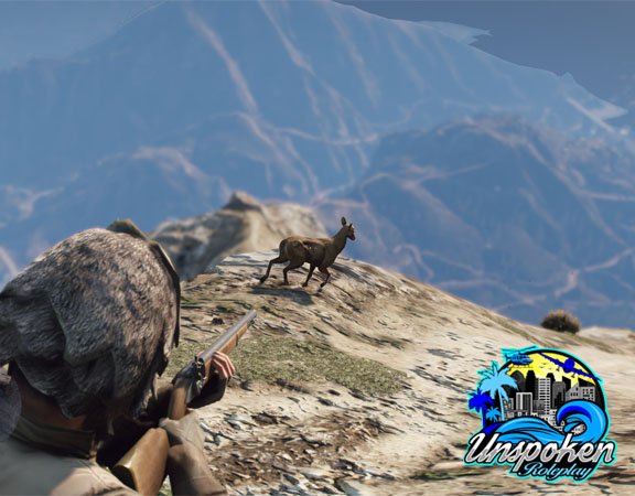 Love the outdoors? Want to become one with nature? Now you can hunt to your hearts content, come show your game! 🦌 #FiveM #GTARP #Rockstar #Rockstargames #GTA #roleplay #UnspokenRoleplay #Twitch #TwitchTV #TwitchStreamers #SmallStreamersCommunity #GrandTheftAuto #pcgaming