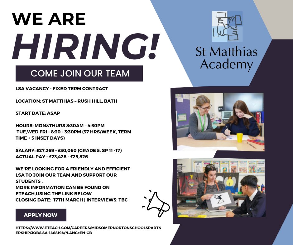 St Matthias Academy tweet media