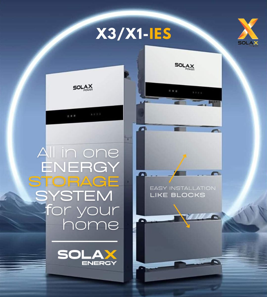 _SolaxEnergy_'s tweet photo. ☀️The Solax #IES ALL-IN-ONE inverter, battery and battery management system is loaded with features you will 💛
The #IES Battery features Lithium Iron Phosphate (LiFePO4) Battery technology, known for its stable performance and lower sensitivity to heating. Trust #Solax safety! https://t.co/eHmilNEzMF