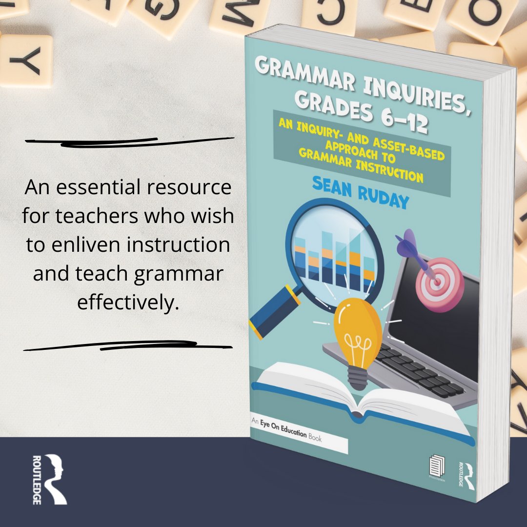 How can we teach grammar in a way that’s meaningful &amp; engaging?

Throughout 'Grammar Inquiries, Grades 6–12' Sean Ruday provides real-world strategies, student examples, and lesson plans to transform your grammar instruction ✏️

Find here: spr.ly/6010LXv8a