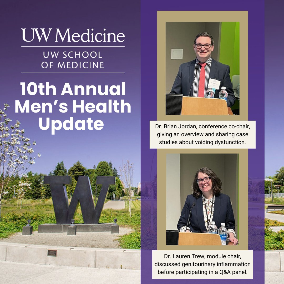 Earlier this month, we had our 10th Annual Men’s Health Update co-chaired by our very own Dr. Marah Hehemann and Dr. Brian Jordan where we discussed advancements in genitourinary inflammation and voiding dysfunction. Thank you to everyone who came to the Men’s Health Update!