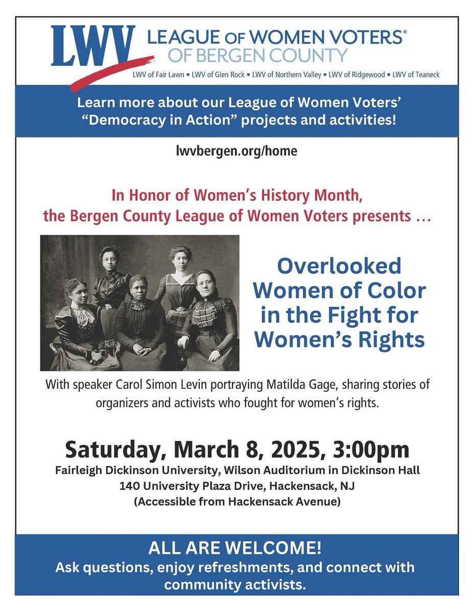 LWV Northern Valley tweet media