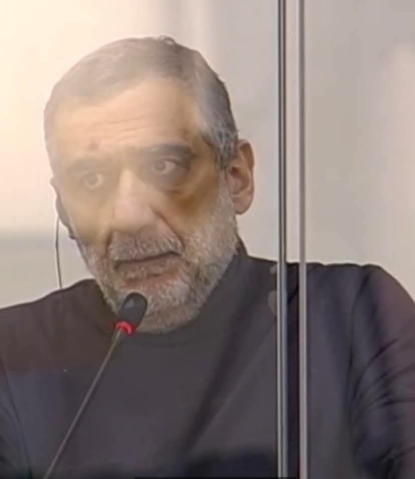 Ruben Vardanyan before Azerbaijani captivity and now.