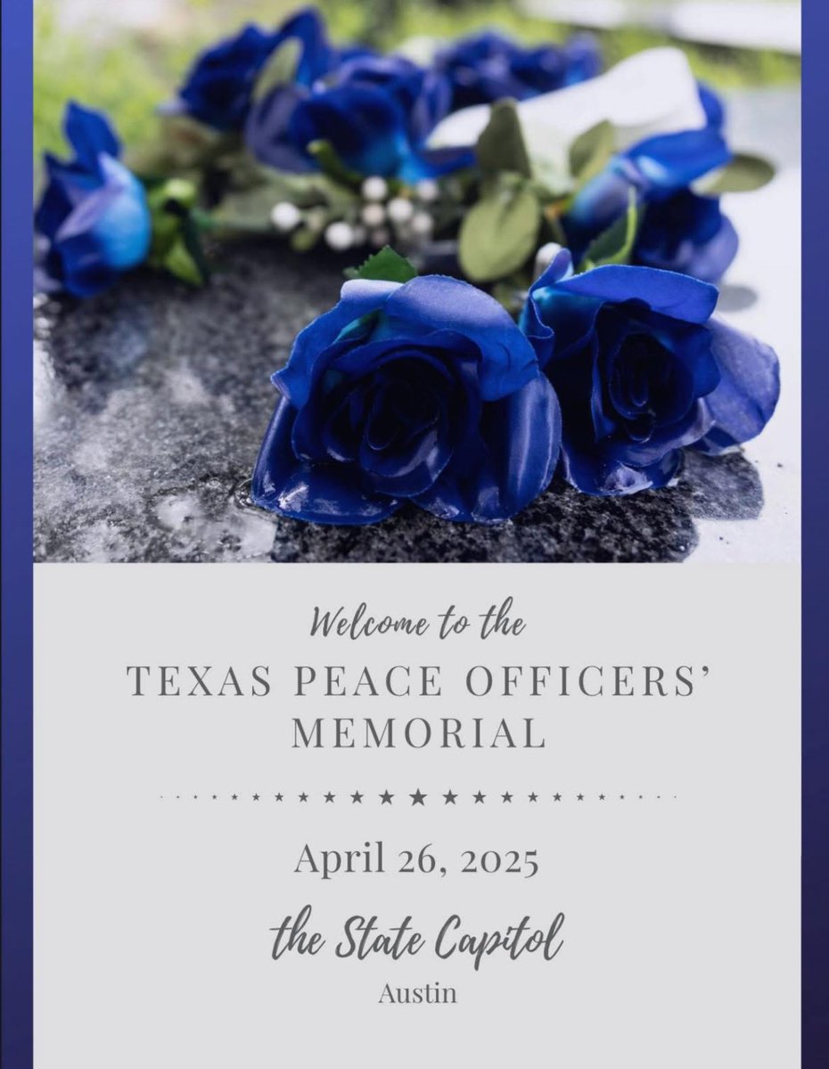 Texas Peace Officers' Memorial tweet media