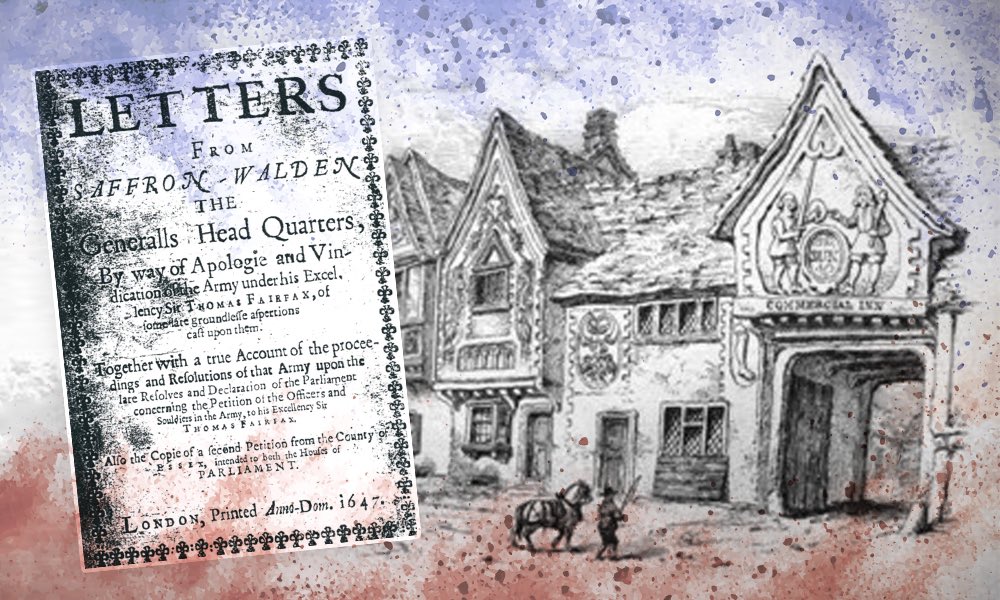 COMING ON FRIDAY - new podcast with Professor John Morrill in discussion with Professor Andrew Hopper about the Saffron Walden debates during the split between Parliament and the New Model Army. The precursor to the later Putney Debates.