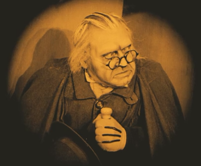 February 26, 1920: German silent horror film classic "The Cabinet of Dr. Caligari" starring Werner Krauss is released.