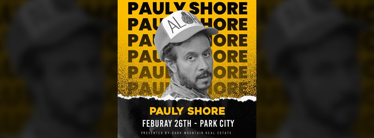markitai.com/e/FupKmiDRYD

Follow link above for tickets for Pauly Shore tonight! Only have a few left so don’t wait. Doors open at 7pm