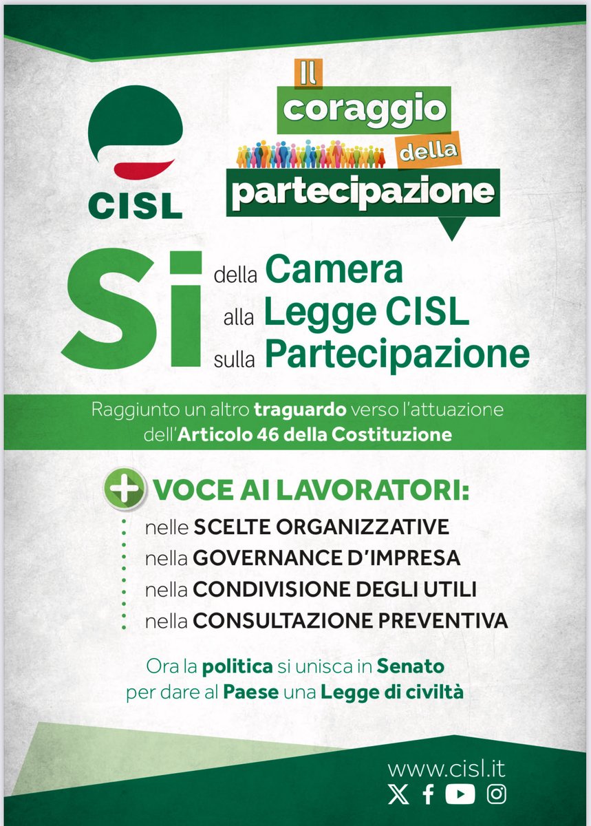 CISL Nazionale (@cislnazionale) on Twitter photo 