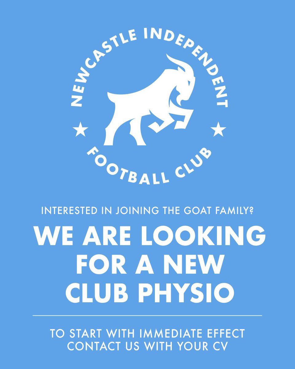 We are in need of a CLUB PHYSIO to start with immediate effect at our game this Saturday 
Drop us a DM if you’re interested 📲

We are also looking to expand our team through the following roles:
Kit Man
Coaches
Social Media Assistant
Videographers
Photographers

UTG