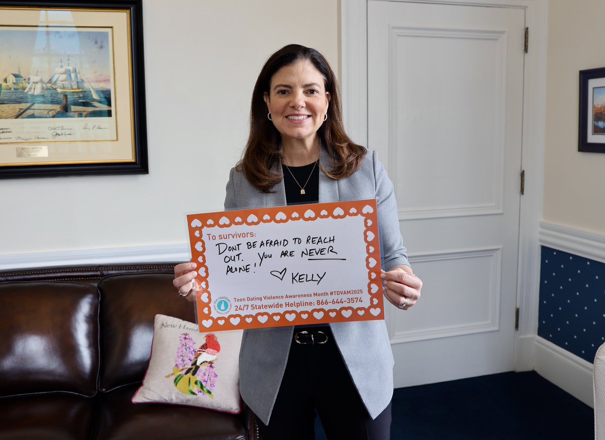 Proud to join <a href="/NHCADSV/">NHCADSV</a>'s Orange Heart Campaign and raise awareness for Teen Dating Violence Awareness Month.

To our young people: you are NEVER alone. Help is out there if you need it, and we're here to support you. 

Statewide Helpline: 866-644-3574