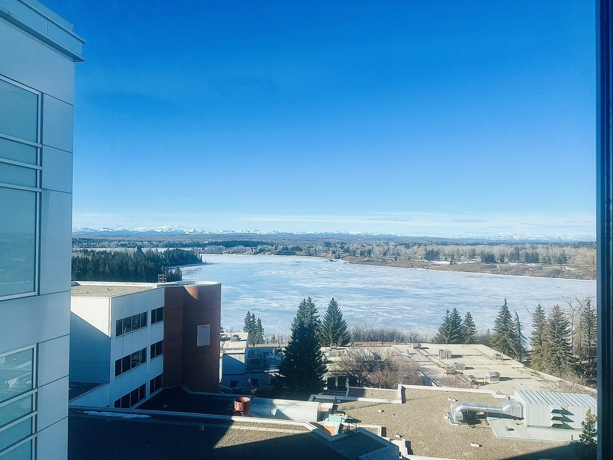 The view from the Rocky General Hospital Boardroom this morning: A reminder of the strength and resilience of our healthcare workers and heroes. Like the majestic Rocky Mountains, they remain steadfast in their commitment to patient-centered care and wellness. 

#Rocky