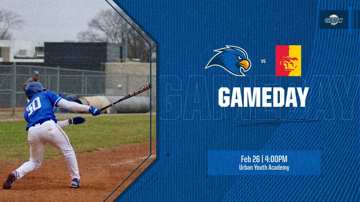 Rockhurst baseball faces Pittsburg State today at 4PM at Urban Youth Academy.

Live stats: rockhursthawks.com/sidearmstats/b…