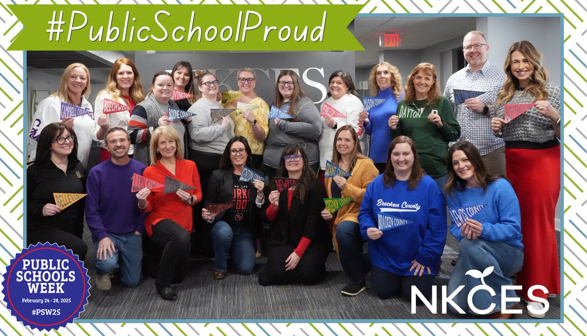 NKCES is proud to #ConnectGrowServe with 23 incredible public school districts! In honor of Public Schools Week, we held our own District Spotlight Spirit Day to proudly represent our districts. Show us how #PublicSchoolProud you are &amp; share your favorite school spirit photos!