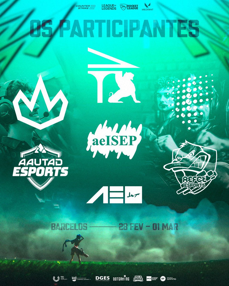 eFADU Portugal (@efaduportugal) on Twitter photo Eles vรฃo medir forรงas na ๐ฆ๐จ๐ฃ๐๐ฅ๐ง๐๐ฬง๐ ๐๐ ๐๐ก๐ฉ๐๐ฅ๐ก๐ข! ๐โ
Os melhores dos melhores da #WinterSplit defrontam-se este fim-de-semana em Barcelos e tu vais poder acompanhar tudo no nosso canal da Twitch! ๐บ
Quem serรฃo os grandes vencedores?
#eFADU #Esports Eles vรฃo medir forรงas na ๐ฆ๐จ๐ฃ๐๐ฅ๐ง๐๐ฬง๐ ๐๐ ๐๐ก๐ฉ๐๐ฅ๐ก๐ข! ๐โ
Os melhores dos melhores da #WinterSplit defrontam-se este fim-de-semana em Barcelos e tu vais poder acompanhar tudo no nosso canal da Twitch! ๐บ
Quem serรฃo os grandes vencedores?
#eFADU #Esports