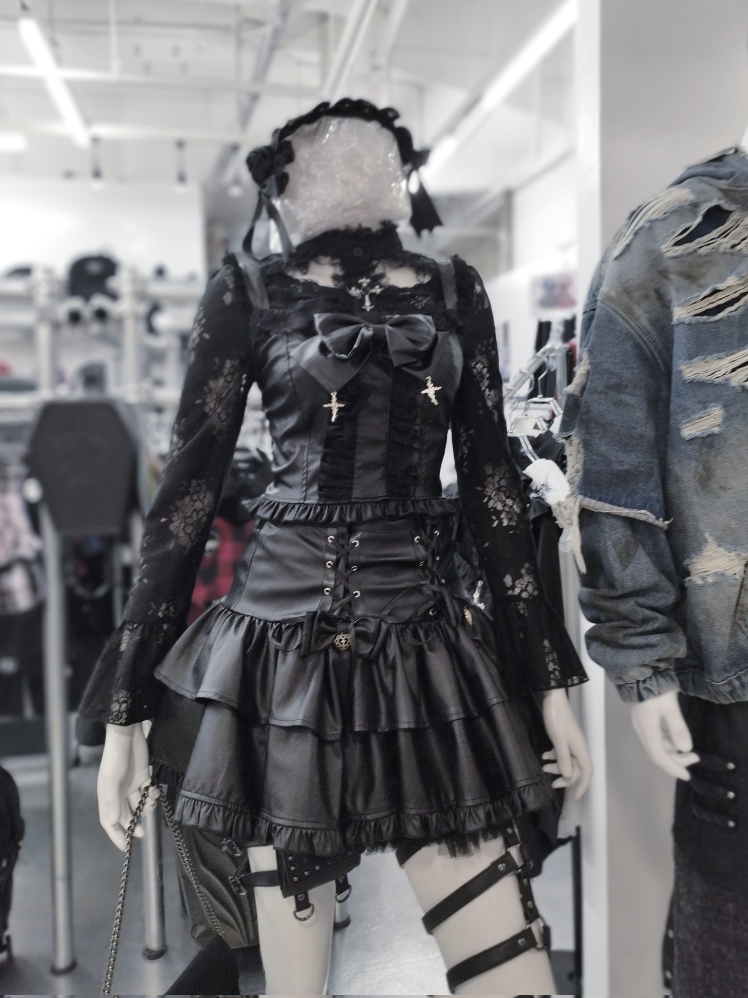 【新品】Dark Inspiration / ゴス ゴシック アート INFJ （撮影2024/5/3） photo @hoshikawayozi dress