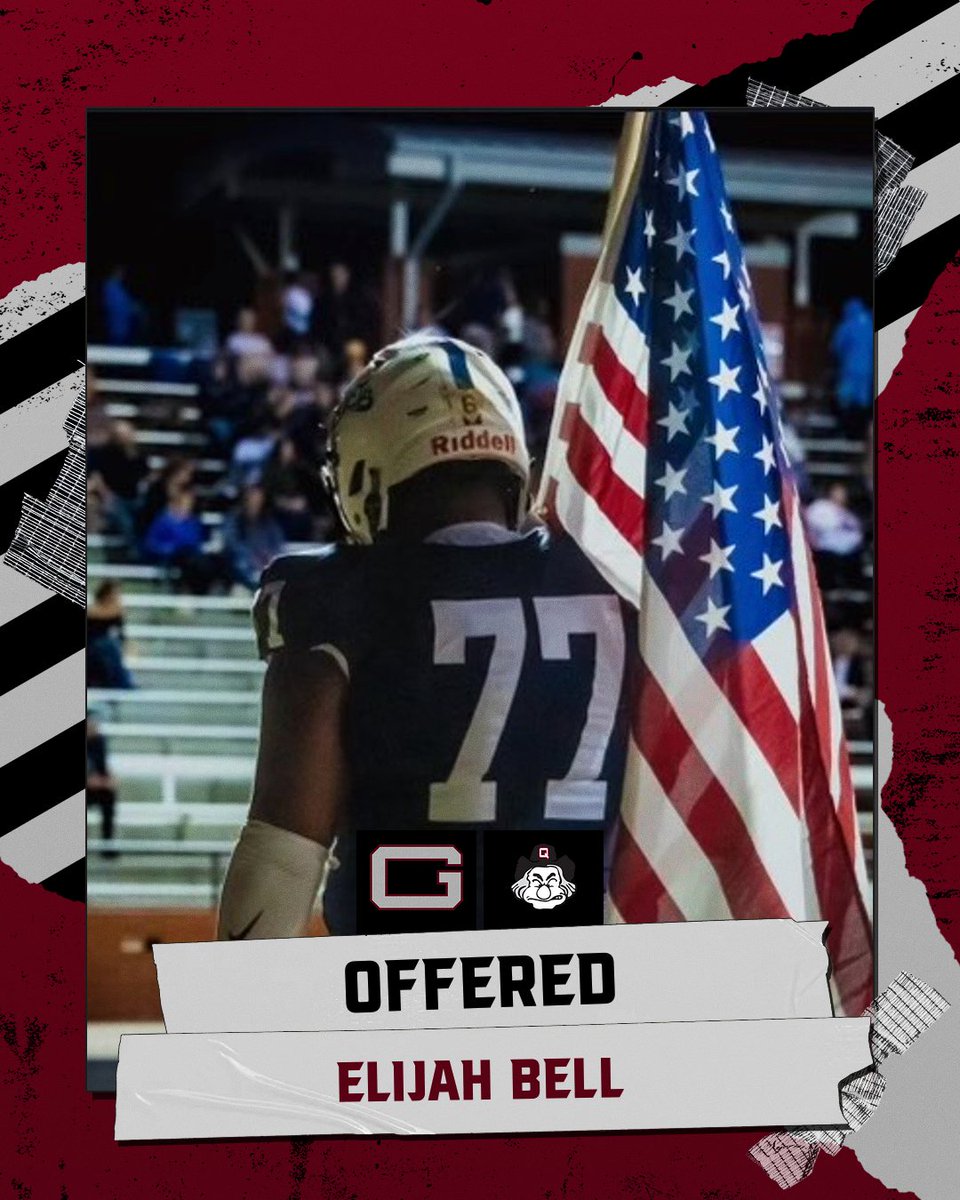 Elijah Bell (@elijahb7706) on Twitter photo Thank you <a href="/Coach_JWarren/">Jamel Warren</a> for having me up and my family for a visit and <a href="/GuilfordFB/">Guilford College Football</a> for giving me an offer. #AGTG #blessed
<a href="/powdersvillefb/">Powdersville Football</a> <a href="/PVHSAth/">Powdersville Patriot Athletics</a> <a href="/train0187/">TRAINBUILT PERFORMANCE</a> Thank you <a href="/Coach_JWarren/">Jamel Warren</a> for having me up and my family for a visit and <a href="/GuilfordFB/">Guilford College Football</a> for giving me an offer. #AGTG #blessed
<a href="/powdersvillefb/">Powdersville Football</a> <a href="/PVHSAth/">Powdersville Patriot Athletics</a> <a href="/train0187/">TRAINBUILT PERFORMANCE</a>