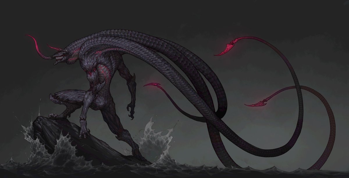 Midnightyz98's tweet image. 【Commission】
😈If God cannot make you repent, then let the Devil do it...
commission from Minerva - @BlackForestBook.