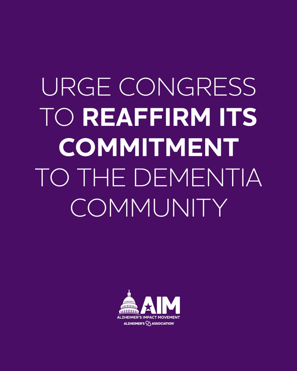 We’ve made great progress in Alzheimer’s and dementia research, care and support. We cannot afford to stop now. Your voice is powerful. Urge congress to reaffirm their commitment to #ENDALZ. bit.ly/alzaction
