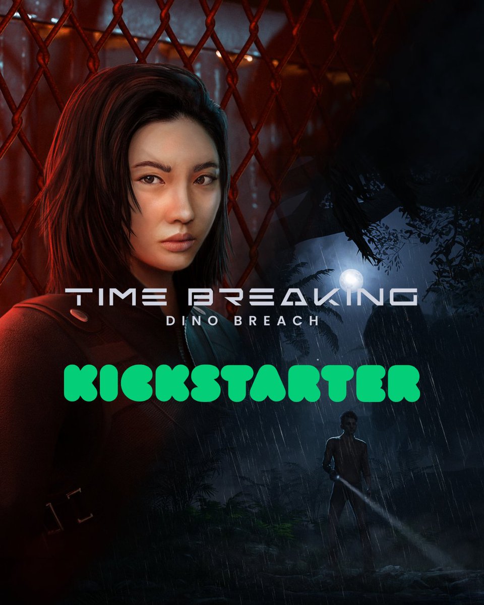 DigitalyArts's tweet photo. We're close to launching the crowdfunding campaign of our game Time Breaking: Dino Breach inspired by Dino Crisis🦖
Activate the notification on Kickstarter to support the project #timebreakingdinobreach 
Link to KS: https://t.co/mA87gDqjK0
#dinocrisis #Kickstarter #dinocrisis2 https://t.co/r4QPuAJFQg