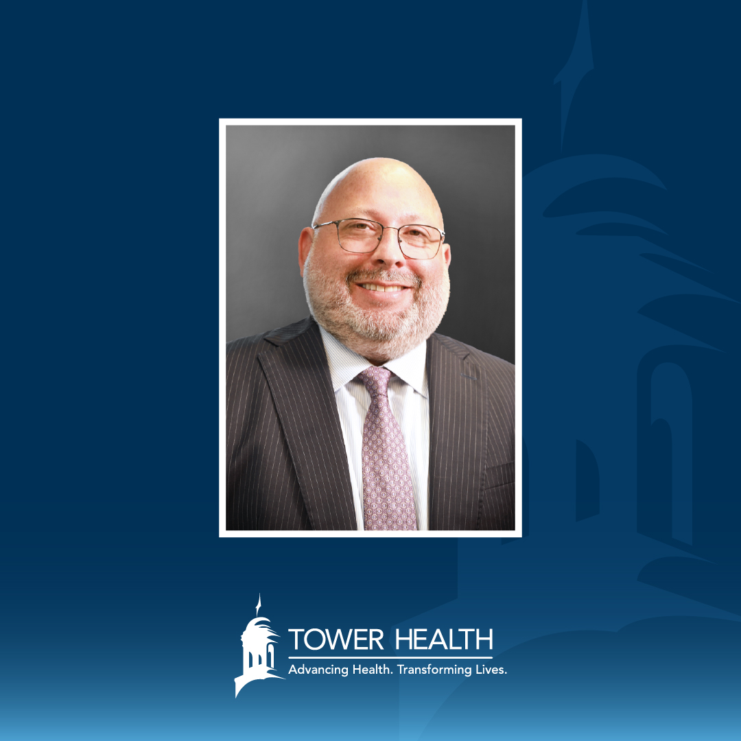 The Power is in Tower! 💪 This week marks an exciting new chapter at Tower Health as Michael Stern begins his tenure as our system’s President and CEO. Congratulate Michael on his new role and read his Q&amp;A to learn a few fun facts about him: Towerhealth.org/meetmichaelste…