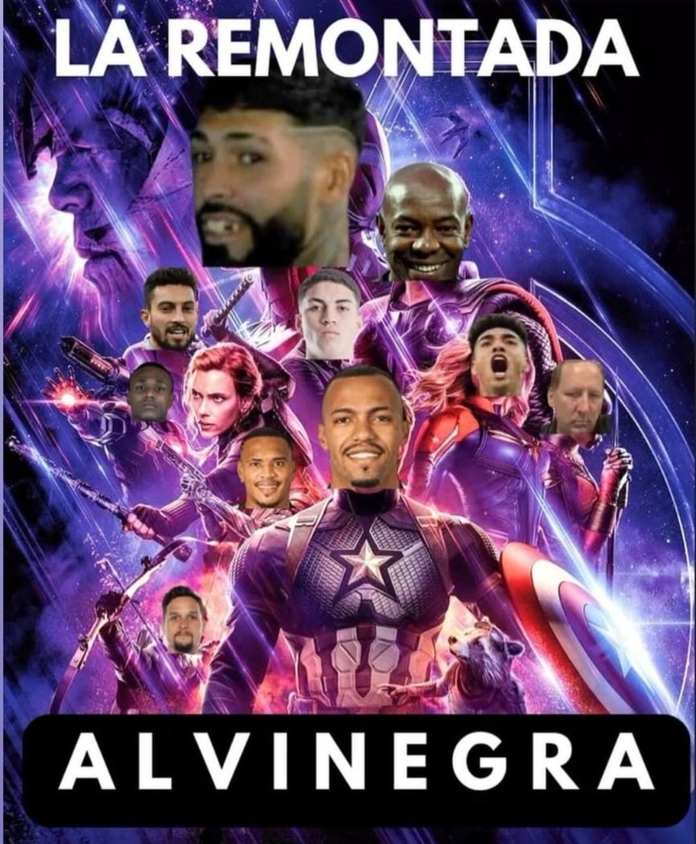 astrobfr's tweet photo. LA REMONTADA ALVINEGRA. https://t.co/6aGmWxkif5