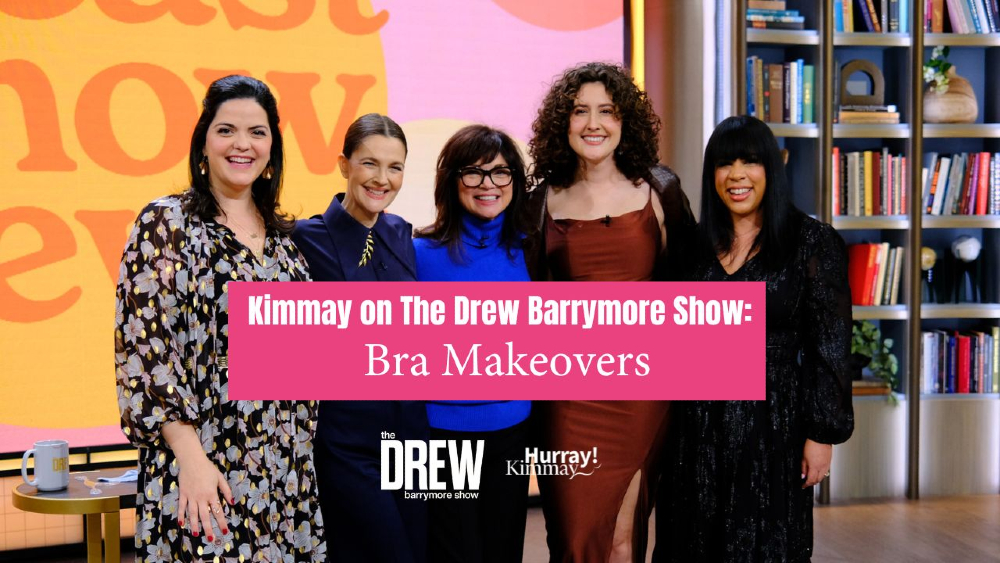 Did you catch me on The Drew Barrymore Show last week? 💖✨ I shared expert bra-fitting tips &amp; gave life-changing makeovers on the “Breast Show Ever”!

Go to the recap for fit tips, featured styles &amp; the recap of the full segment: hurraykimmay.com/kimmay-on-drew…