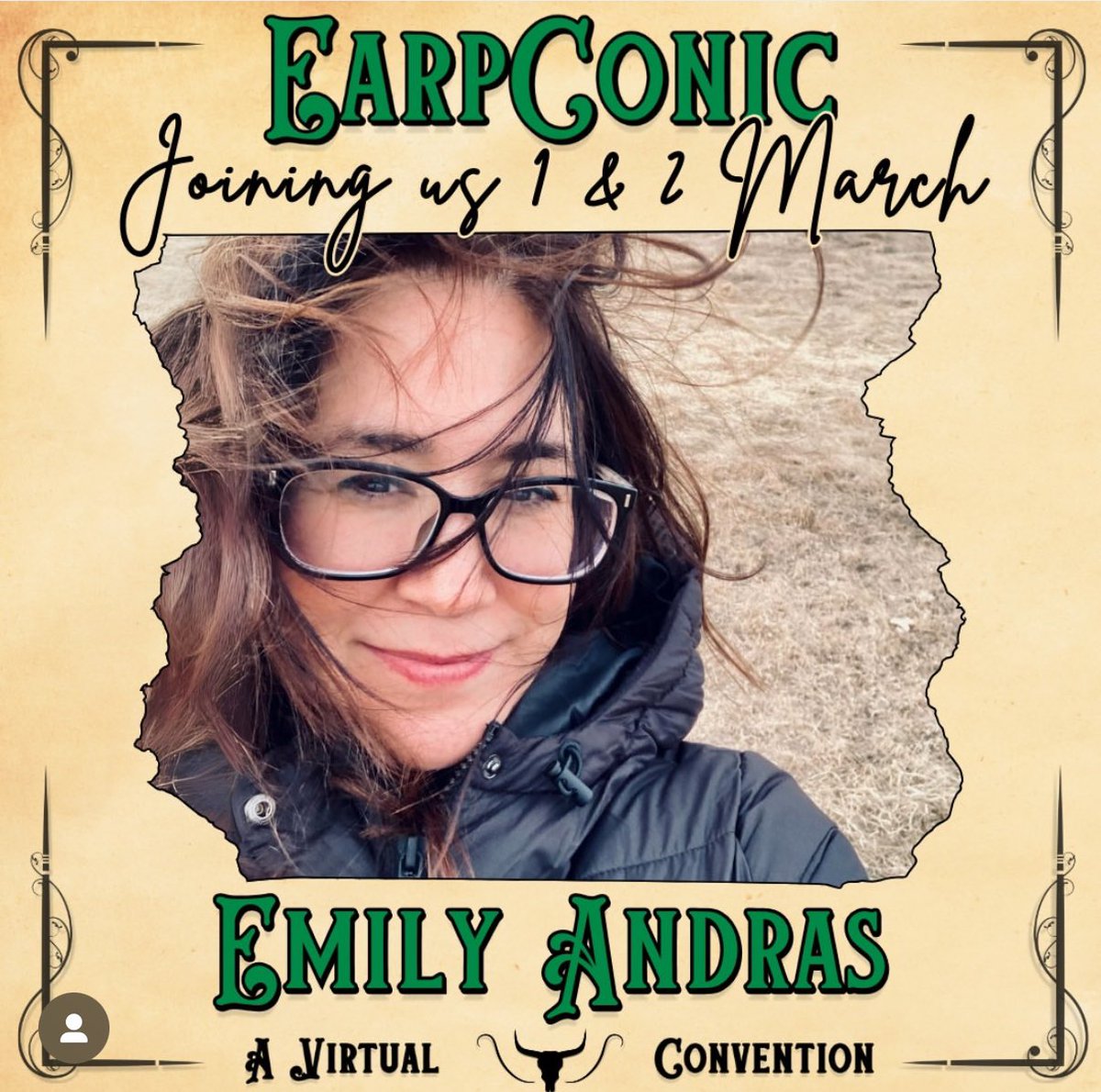 Hey #Earpers don’t miss <a href="/emtothea/">Emily Andras</a> virtually March 1 &amp; 2nd, 2025 with <a href="/EarpConic/">EarpConic Presents</a> Get your 1on1s, gaming calls and personalized Autographs. #WynonnaEarp
