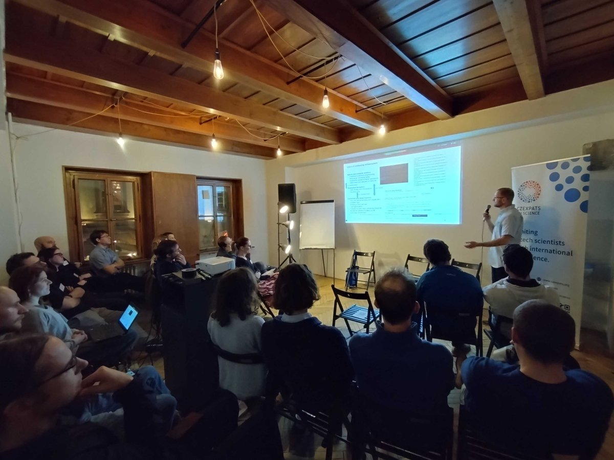czexpats's tweet photo. 💫 Yesterday, we hosted our 11th Prague #PI_Forum in a new venue at Skautský institut na Staromáku – and it was a blast! 🙌👏
Thank you all for coming and engaging in a fruitful discussion about data and computing infrastructures. 🤓💻💾💽 https://t.co/vqkAJPwiH8