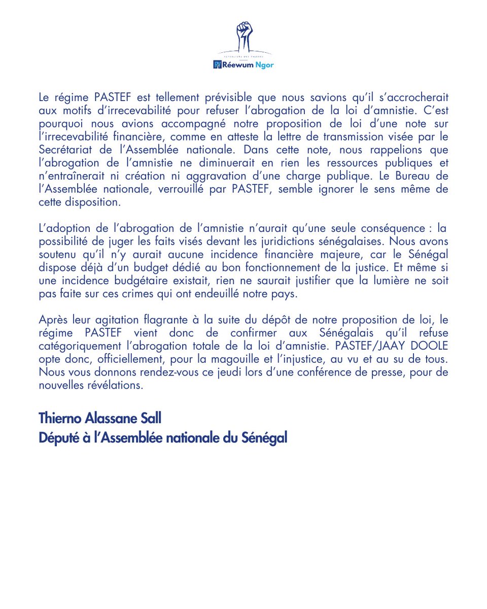 Thierno Alassane Sall tweet media