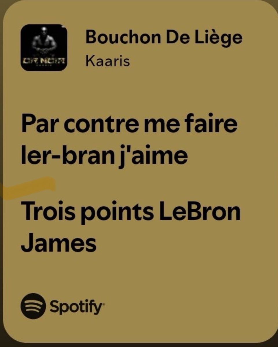 Ne me remerciez pas !