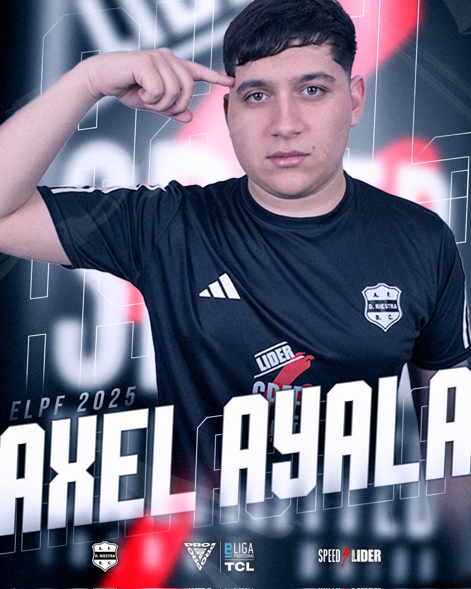 ¡Bienvenido, Axel! 🖤🤍🖤

<a href="/AxelAyala_21/">Axel Ayala</a> será nuestro representante en la #eLPFTCL 🏆 <a href="/eLPF/">eLPF TCL</a>, que comenzará el próximo lunes 3 de marzo.

¡Con todo, Malevo! 💪