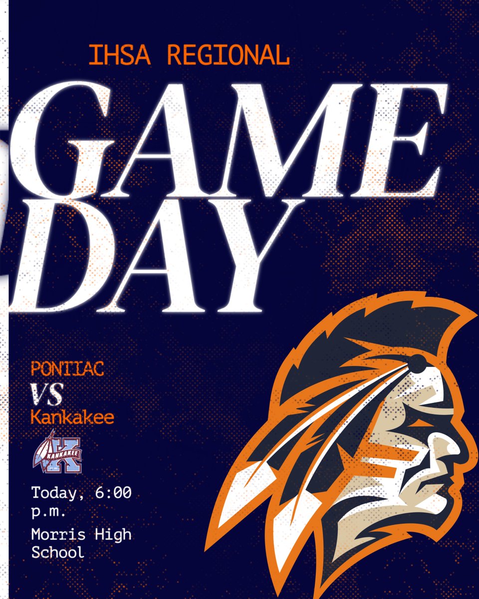 GAME DAY! Be sure to make your way to Morris tonight to support your Indians in our regional match up! If you still need a ticket, here is the link to purchase: gofan.co/event/3252405?….

#TRIBE